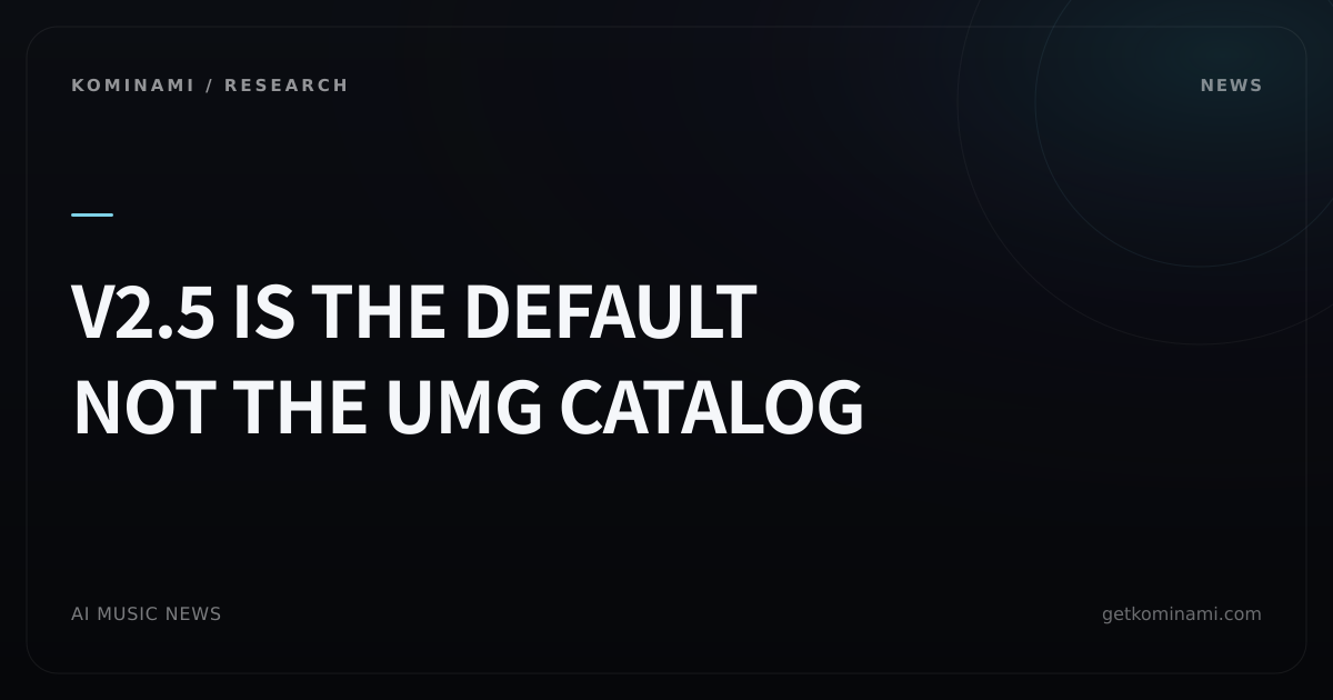 ElevenLabs Music v2.5 is now the default: lossless caps, reference blocks, not a UMG catalog drop