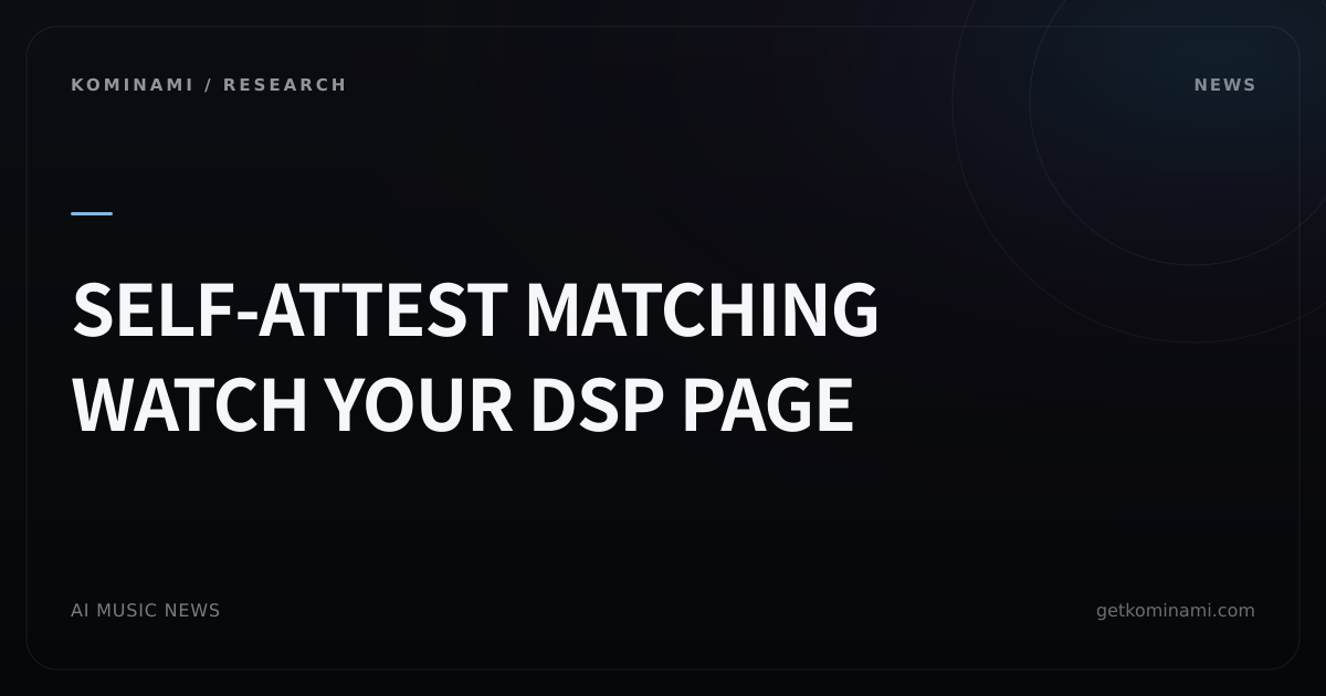 404 Media lands a Udio track on a real band’s DSP pages via a self-attest distribution loophole