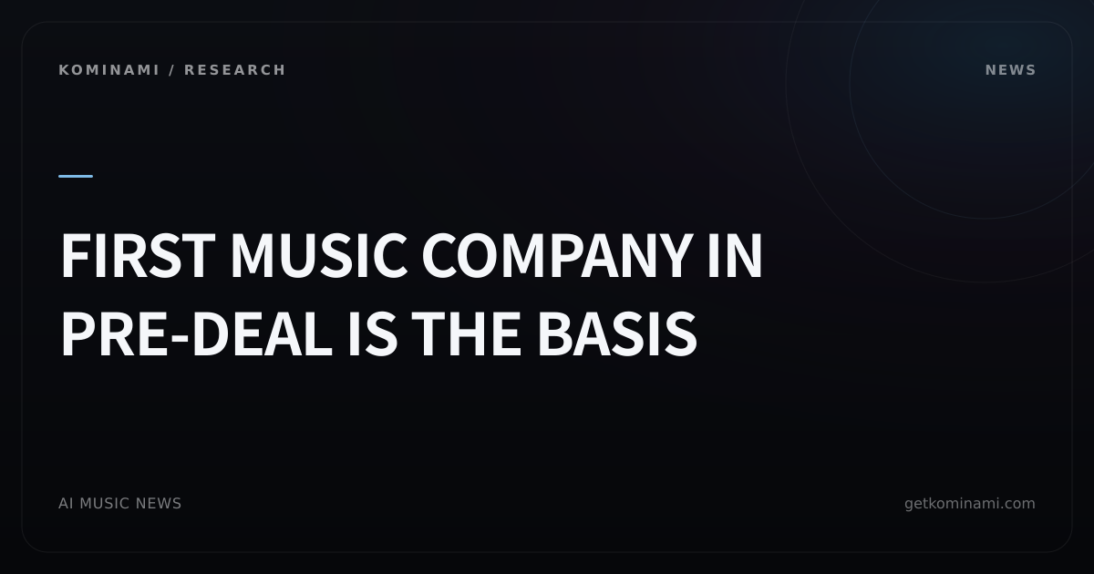 Sony Music Group is the first music company to join ARIAM