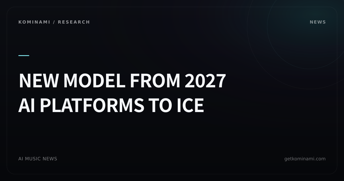 The UK music-copyright body moves to a new operating model in 2027. Licensing for AI services and game/film background-music clearances is being reviewed