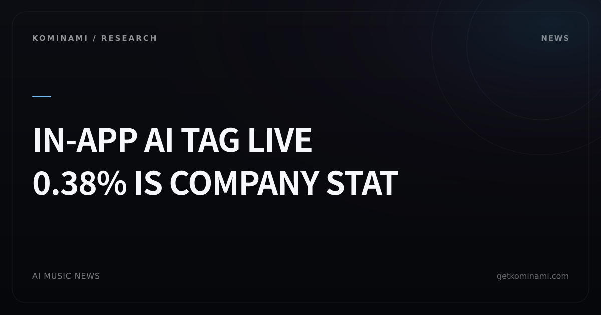 Qobuz tags releases that include AI-generated tracks and publishes stream stats